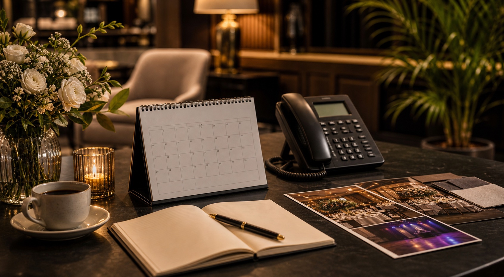 Contacto y reservas para eventos